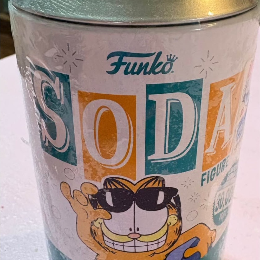 Funko Soda Figure Can with Garfield Design